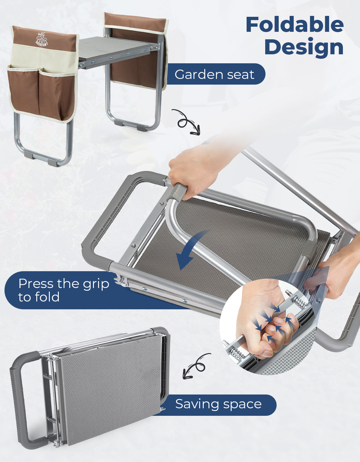 Heavy duty outlet garden seat