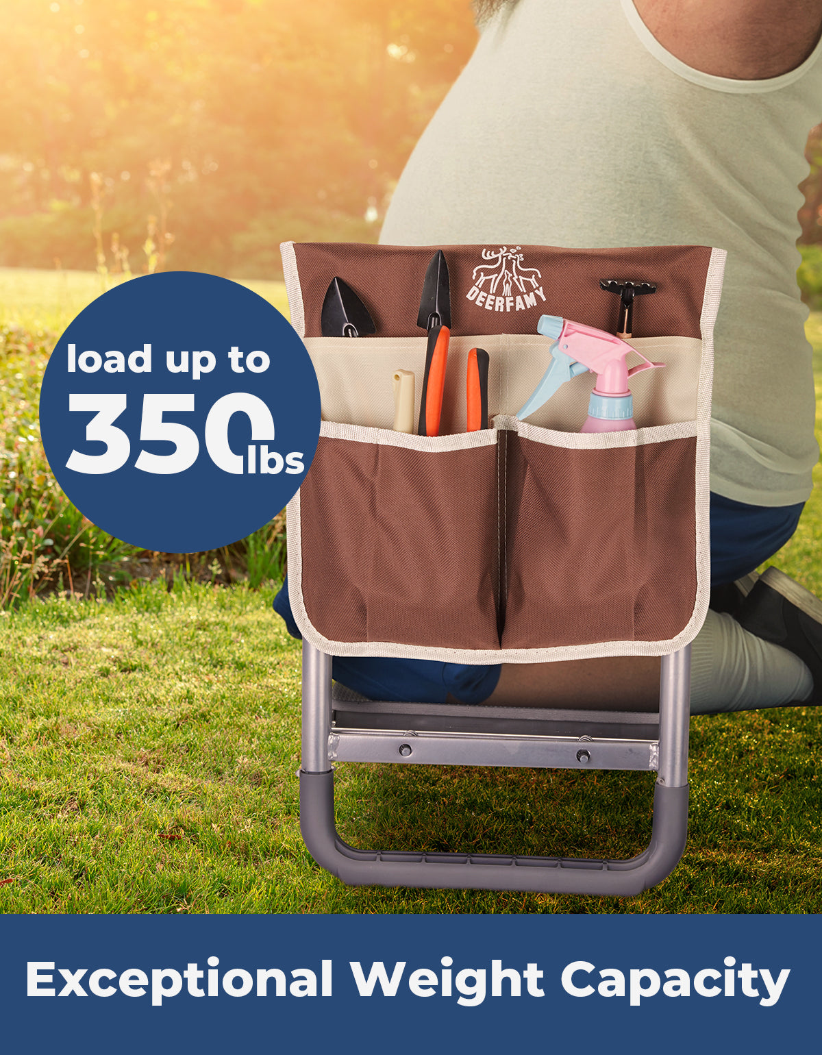 Heavy Duty Garden Stool Seat
